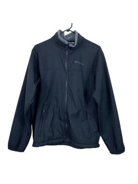 Columbia Men’s Black Interchange Softshell Jacket Medium Gorpcore Techwear